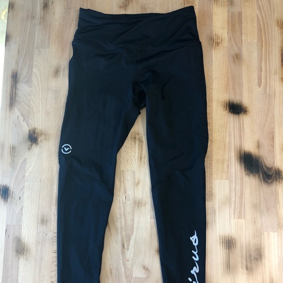 Virus Black Leggings XS VGUC - Picture 4 of 8